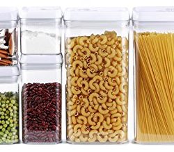 DRAGONN 10-Piece Airtight Food Storage Container Set, Big Sizes Included