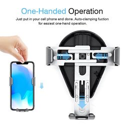 BOSLISA Auto-Clamping Qi Wireless Charger Car Mount