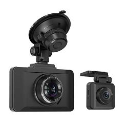TaoTronics Dual Dash Cam with Sony IMX323 Sensor