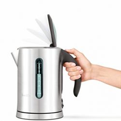 Breville The Soft Top Pure Electric Tea Kettle, Silver