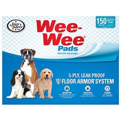 Four Paws Wee-Wee Standard Puppy Pads, 150 Ct