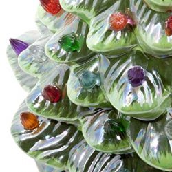 ReLive Christmas is Forever Lighted Tabletop Ceramic Tree
