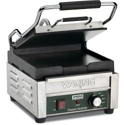 Waring Commercial Compact Italian-Style Panini Grill, 120-volt