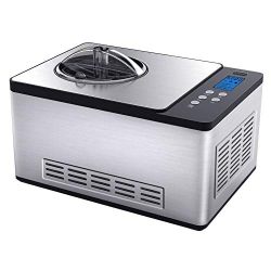 Whynter Ice Cream Machine Stainless Steel, Yogurt, Gelato and Sorbet