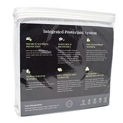 Queen Size Luxury Bamboo Hypoallergenic Waterproof Mattress Protector