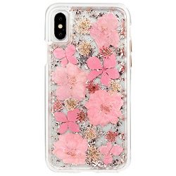 Case-Mate iPhone X Case - KARAT PETALS - Made with Real Flowers