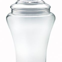 Diamond Star Glass Decorative Jar