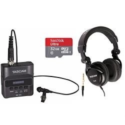 Tascam Digital Recorder with Tascam Headphones