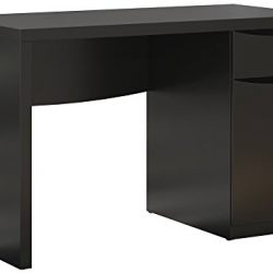 Bush Furniture Montrese Small Computer Desk in Classic Black