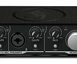 Mackie Audio Interface, 2 Mic Pres w/MIDI (Onyx Producer 2-2)