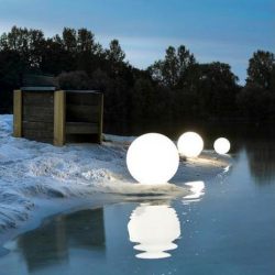 LOFTEK LED Light Ball : 16-inch Cordless Floating Pool Ball