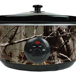 DII Real Tree Slow Cooker for Parties, Stews, Dips