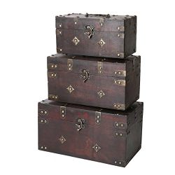 SLPR Montgomery Wooden Boxes | Decorative Wooden Chest