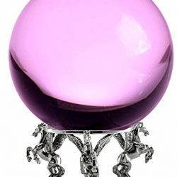 Amlong Crystal Pink Crystal Ball 130mm (5 in.)