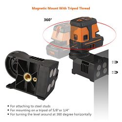 3-Point Alignment Laser Level Self Leveling Points