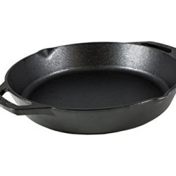 Lodge L10SKL Cast Iron Pan, 12", Black