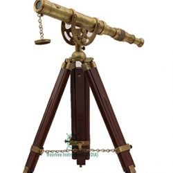 Roorkee Instruments India Vintage Antique Tripod Telescope