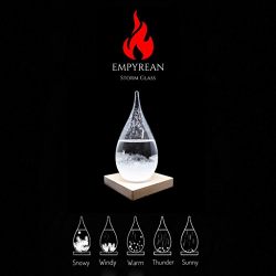 Empyrean Decorative Storm Glass - Water Drop Weather