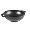 Lodge 9 Inch Cast Iron Mini Wok w/ Loop Handles