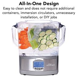Tribest Sousvant Complete Sous Vide Circulator, Silver