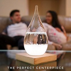 Empyrean Decorative Storm Glass - Water Drop Weather