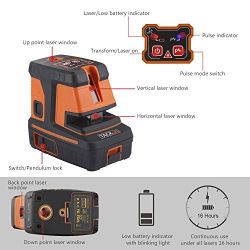 3-Point Alignment Laser Level Self Leveling Points