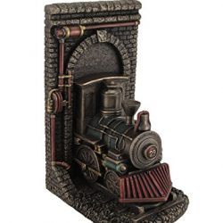 Resin Decorative Bookends Steampunk Steam Locomotive