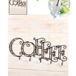 Gift Included- Kitchen Wall Mounted Coffee Mug Cup