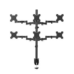 Suptek Hex Arm LCD LED Monitor Stand Desk