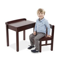 Melissa & Doug Desk & Chair - Espresso Children's Furniture