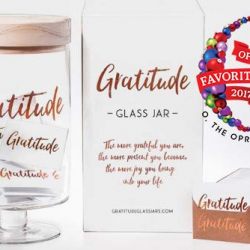Gratitude Glass Jar