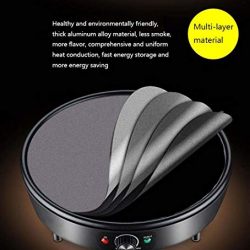 SIPENGFEI Professional 12-Inch Crepe Maker and Electric Griddle