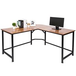 TOPSKY L-Shaped Desk Corner Computer Desk