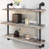 Industrial Pipe Shelf Bookcase Shelf Shelves