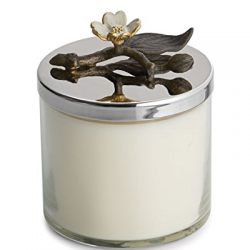Michael Aram Dogwood Scented Candle in beautiful glass