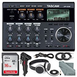 Tascam 6-track Digital Pocketstudio and Deluxe Accessory