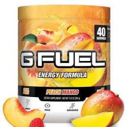 G Fuel Peach Mango Tub Elite Energy and Endurance Formula