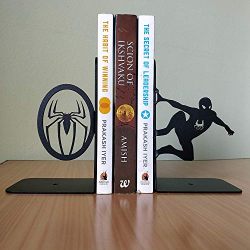 HeavenlyKraft Spiderman Decorative Metal Bookend