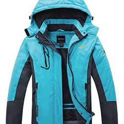 Wantdo Women's Waterproof Mountain Jacket Fleece