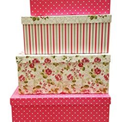 Alef Elegant Decorative Themed Extra Large Nesting Gift Boxes