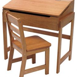 Lipper International 564P Child's Slanted Top Desk & Chair