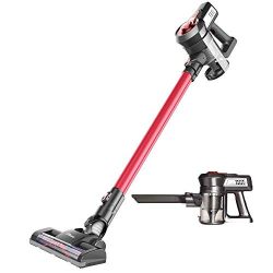 Cordless Vacuum Cleaner, Dibea 2 in 1 Bristle Roller Brush