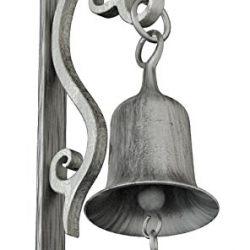 2wayz Dinner Bell, Decorative Cast Iron Hanging Rustic Bell