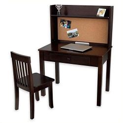 Pinboard Desk with Hutch & Chair
