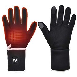 Heated Glove Liners for Men Women,Rechargeable Battery