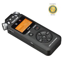 Tascam Portable Handheld Digital Audio Recorder Black