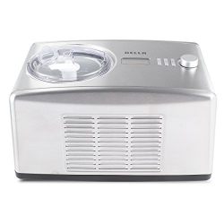 DELLA 1.6 Quart Ice Cream Maker, Stainless Steel