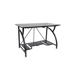 Origami Foldable Computer Desk, Black
