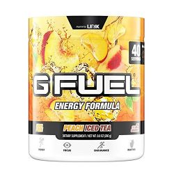 G Fuel Peach Iced Tea Tub Elite Energy and Endurance