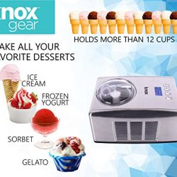 Knox 1.5 Quart Compressor Ice Cream and Gelato Maker